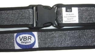 Cut resistant belt with Cutyarn outer sheath of 50 mm width